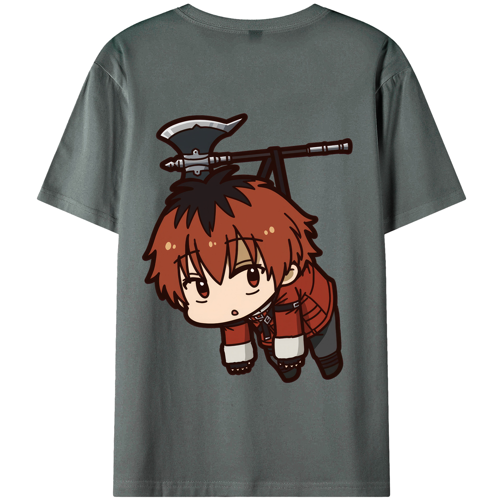 （画像用） 葬送のフリーレン Frieren 綿100％半袖Tシャツ（背面プリント）